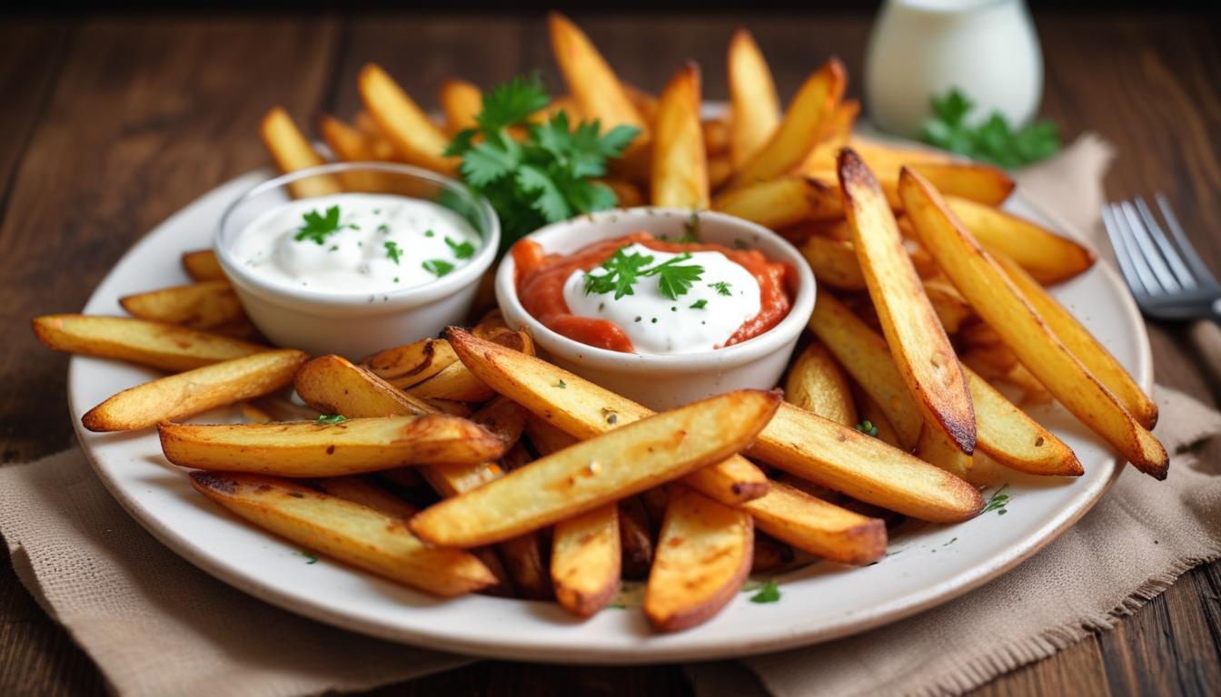 Fırında Baharatlı Patates Kızartması: Çıtır ve Yumuşak Lezzet